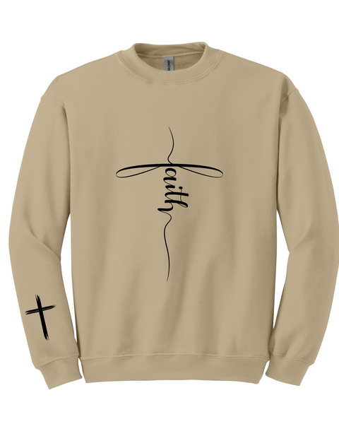 Faith and + Sweatshirt