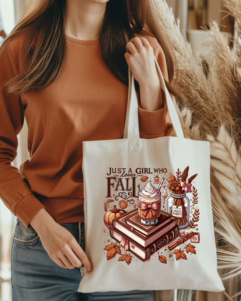 Just a Girl who love fall Bag