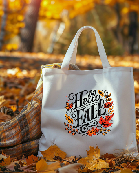 Hello Fall Tote Bag