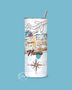 Blue Travel Tumbler