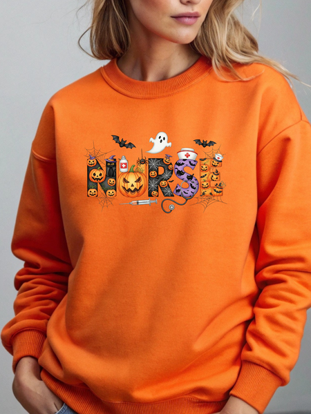 Halloween nurse Sweatshirt