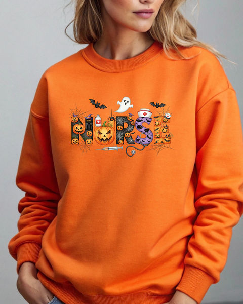 Halloween nurse Sweatshirt