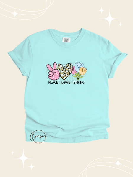 Peace Love Spring T-shirt