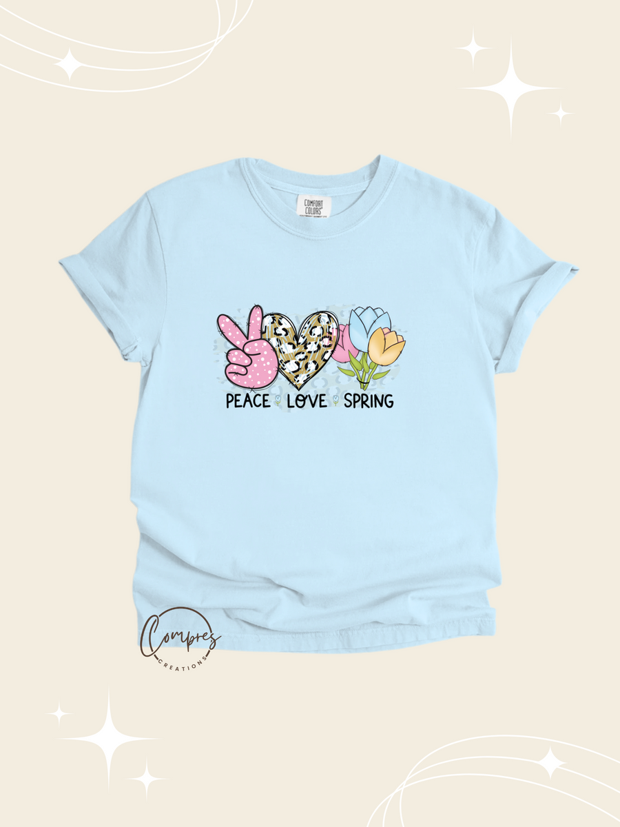 Peace Love Spring T-shirt