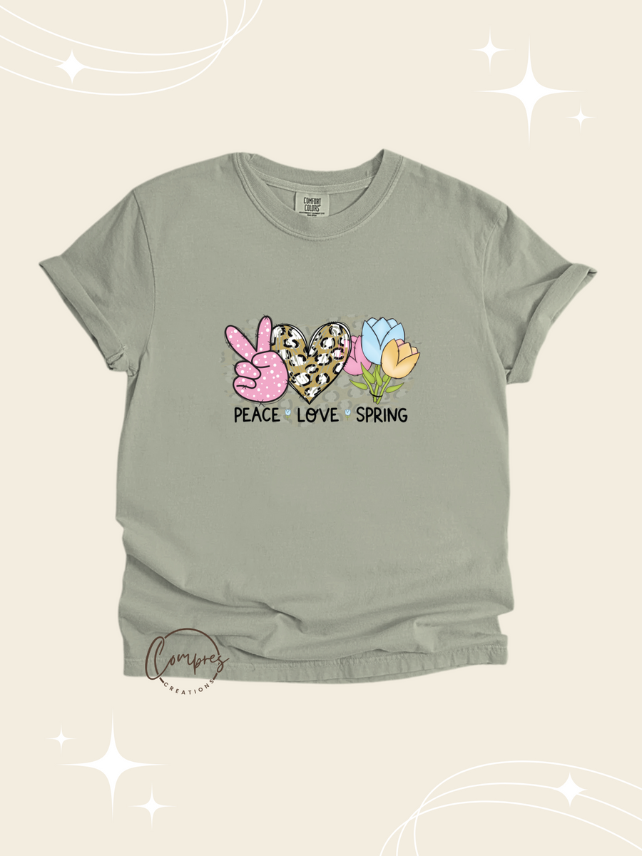 Peace Love Spring T-shirt