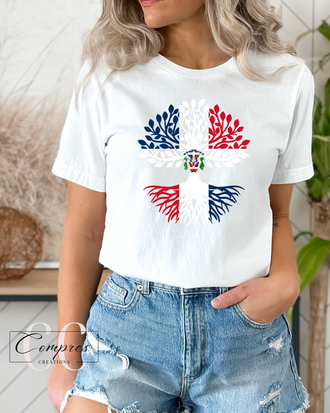 Dominican Family Tree T-shirt